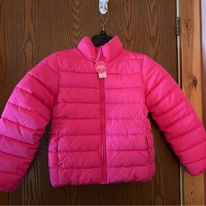 The Children's Place Pink Puffer Jacket